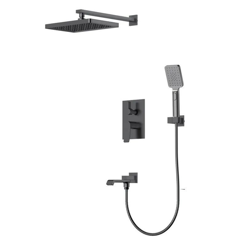 фото Встраиваемая душевая система Mixxus Premium DALI 009 INNER BOX Graphite (MI6761)