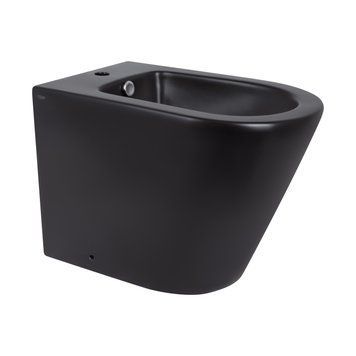 фотографія Біде підлогове Qtap Scorpio 530x360x395 Matt black QT14441003CMB