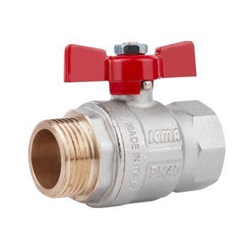 фотографія Кран кульовий Icma 1" прямий №351