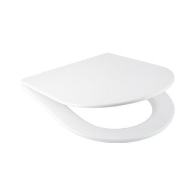 фотографія Сидіння для унітаза Qtap (Swan, Jay) з мікроліфтом Slim QT1699SC5176W