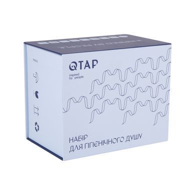 фото Набор для гигиенического душа Qtap Inspai-Varius округлый QTINSVARCRMV00440001 Chrome