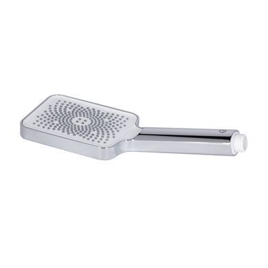 фото Лейка для ручного душа Qtap Rucni 145x95 мм прямоугольная QTRUC125CRM45777 Chrome/White