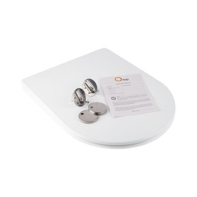 фотографія Сидіння для унітаза Qtap (Swan, Jay) з мікроліфтом Slim QT1699SC5176W