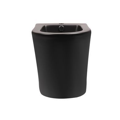 фото Биде напольное Qtap Scorpio 530x360x395 Matt black QT14441003CMB