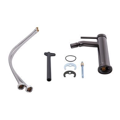 фото Смеситель для биде Qtap Robin QTROB2060102K Black Chrome
