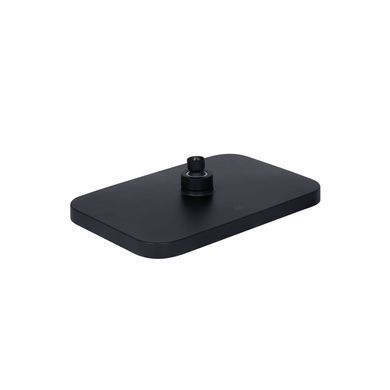 фото Лейка для верхнего душа Qtap Hlavova 300x200 мм прямоугольная QTHLA107BLM45783 Black Matt