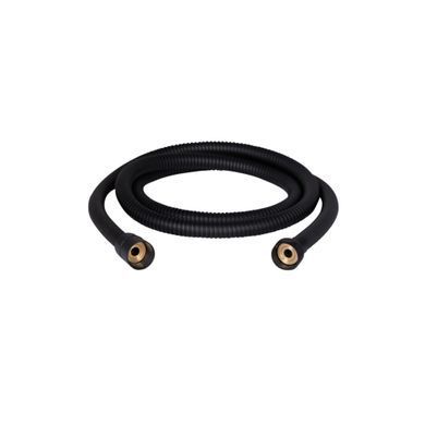 фото Комплект Qtap Nihonto: Смеситель для ванны QTNH3022101DCB + Душевой комплект (QT054BL43074+QTRUC125BLM45780+QT829910842854OB)