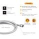 Шланг Lidz Niagara 09 1,5 м LDNIA09CRM35458 Chrome