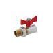 фото Кран-американка STA 1/2" ВН PN30 бабочка, никелированный