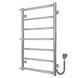 Рушникосушарка електрична Ladder П7 500х800 Deffi нержавіюча сталь (Хром, EF16, Праве підключення)