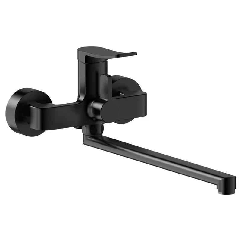 фото Змішувач для ванни Mixxus Premium DALI 006 EURO Black (MI6752)