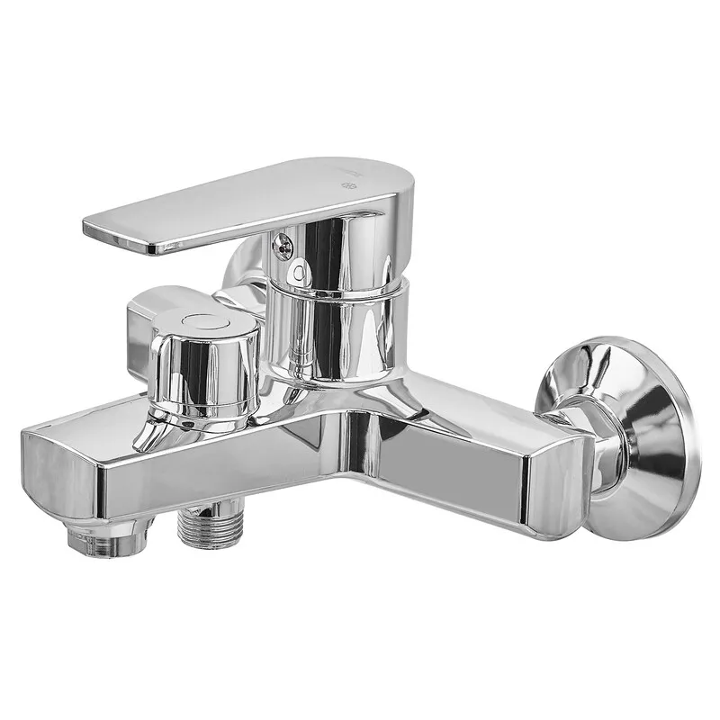 фото Змішувач для ванни PLAMIX OSCAR-009 EURO CHROME (без шланга та лійки) (Колір хром) (PM0026)