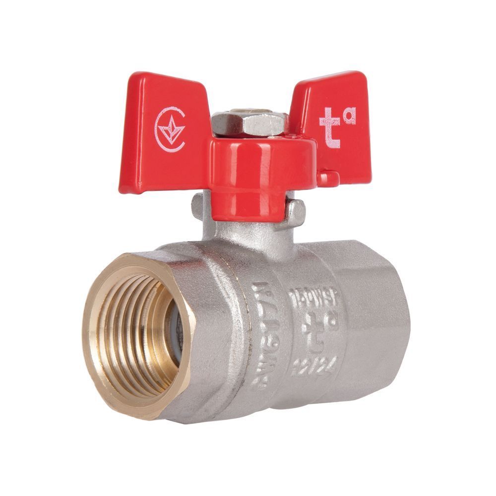 фотографія Кран кульовий Thermo Alliance Standart 1/2" ВР для води (метелик) SD602NW15PN40