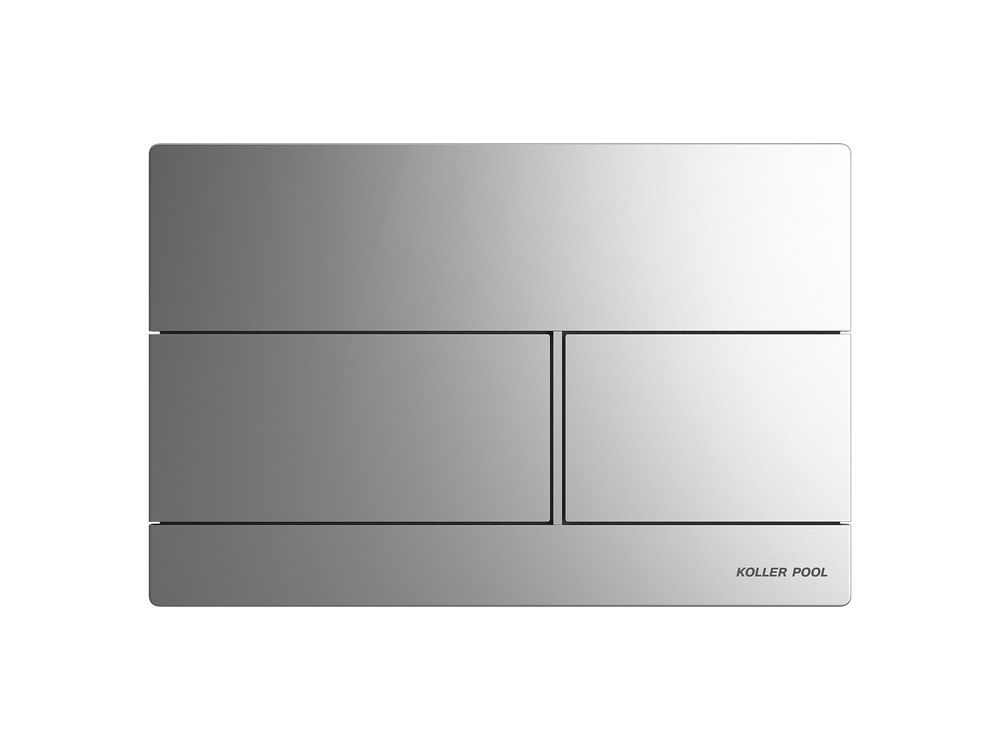 фотографія KVADRO M панель змиву polished aluminum