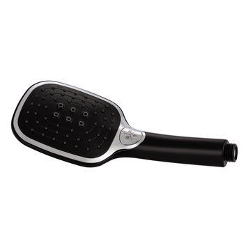 фотографія Змішувач для ванни Qtap Grand (з душовим гарнітуром) QTGRABCR006 Chrome/Black