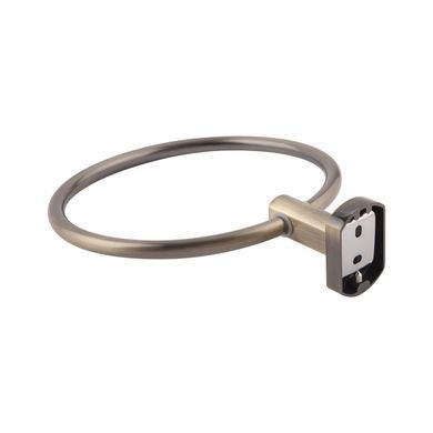 фотографія Тримач для рушника Qtap Liberty D 160 мм QTLIBANT1160 Antic Bronze