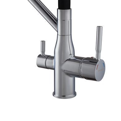 фотографія Змішувач для кухні MixxusPremium Gravity 021 REFL.BLACK (MI6977)