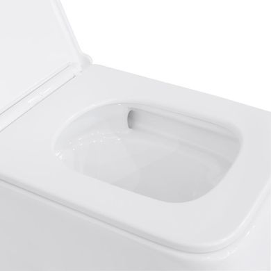 фотографія Унітаз підвісний Qtap Gemini безободковий з сидінням Soft-close QT2533076EUQW