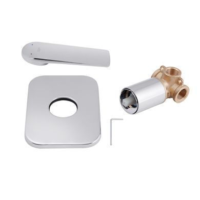 фото Смеситель для душа Qtap Vlasta скрытого монтажа QTVLA6228102NC Chrome