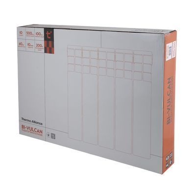 фотографія Радіатор біметалічний Thermo Alliance Bi-Vulcan 500/100 1,6 кг