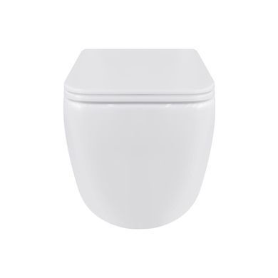 фотографія Унітаз підвісний Qtap Gemini безободковий з сидінням Soft-close QT2533076EUQW