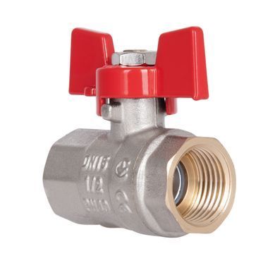 фотографія Кран кульовий Thermo Alliance Standart 1/2" ВР для води (метелик) SD602NW15PN40