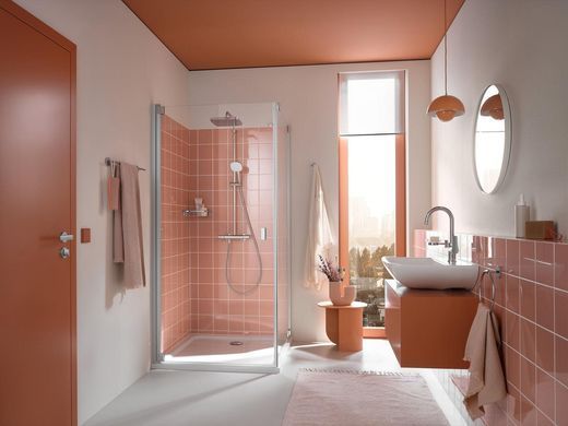 фотографія Душова система з термостатом для настінного монтажу Grohe Tempesta System 250 Cube (26689001)