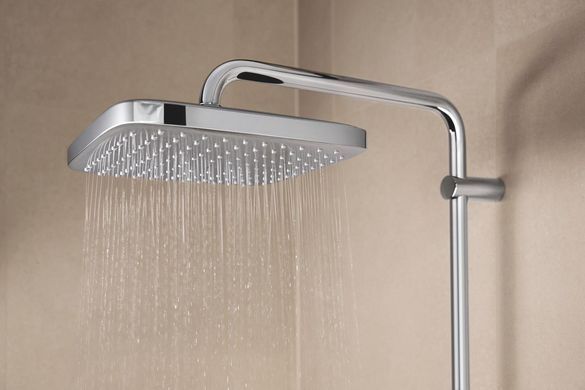 фотографія Душова система з термостатом для настінного монтажу Grohe Tempesta System 250 Cube (26689001)