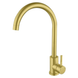 фото Змішувач для кухні Mixxus SUS-011 Brushed Gold з нерж.сталі SUS304 (Колір матове золото) (MI8435)