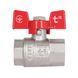 Кран кульовий Thermo Alliance Standart 1/2" ВР для води (метелик) SD602NW15PN40