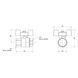 Кран кульовий Thermo Alliance Standart 1/2" ВР для води (метелик) SD602NW15PN40