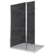 фото Душова перегородка Walk-In KOER SR SP03-120x200-TR-01 прозоре скло EASY CLEAN 8мм хром (KR5398)