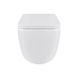 Унітаз підвісний Qtap Gemini безободковий з сидінням Soft-close QT2533076EUQW