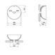 Раковина-чаша Qtap Robin 410х410х180 White QT1311A004WN