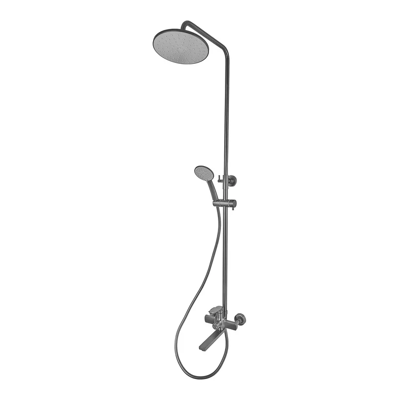фото Душова колона MIXXUS PREMIUM MONE 009-J GRAPHITE зі змішувачем (Колір графіт) (MI6783)