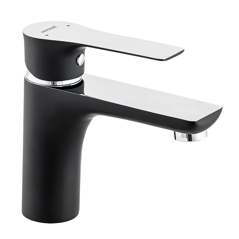 фото Змішувач для умивальника MIXXUS PREMIUM EVA 001 (BLACK) (MI5949)