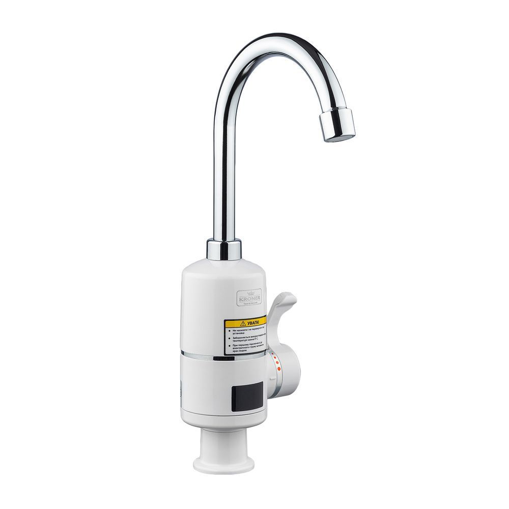 фото Проточный водонагреватель Kroner KRM Volt - CW090 с дисплеем