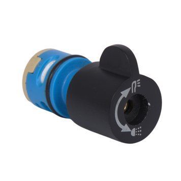 фото Ручка буксы Qtap (22,1x23x33) для смесителя для ванны Gemini Matt Black QTGEM2212333BLA50056