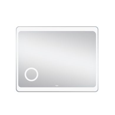 фото Зеркало Qtap Aquarius 1000х800 с LED-подсветкой, линза, QT2178141980100W