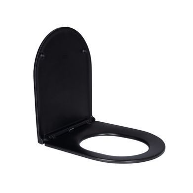 фото Сиденье для унитаза Qtap (Robin) с микролифтом Slim QT99HY2411MB