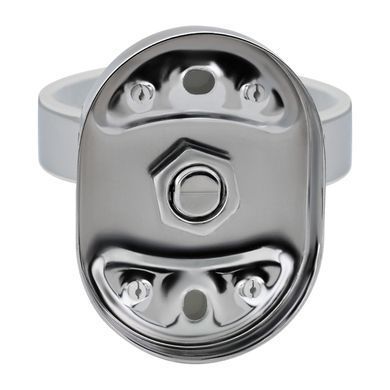 фото Мыльница с держателем Lidz Oreo 0201 настенная (матовое стекло) LDORE0201CRM22083 Chrome