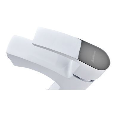фото Змішувач для умивальника Mixxus Magnum 001 (Nut) White-Chrome (MI6201)