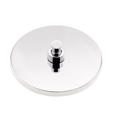 фотографія Душова система універсальна Qtap Fresh на три споживача (з виливом) QTFREWCR1004 Chrome/White