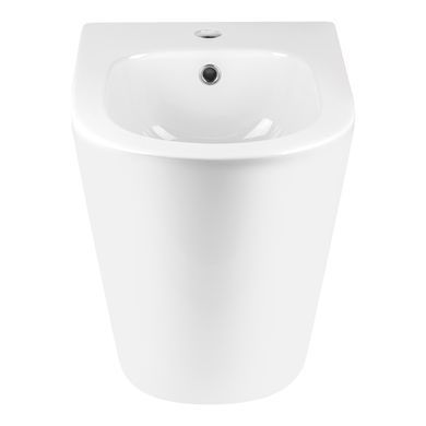 фото Биде напольное Qtap Stork/Swan 560х360х410 White QT15443378W