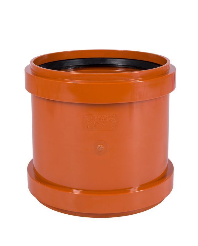фотографія Муфта подвійна Dn 250 Ostendorf KG (PVC)