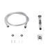 Набор для гигиенического душа Qtap Inspai-Varius округлый QTSETCRMA021 Chrome/Grey (Set)