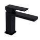 Смеситель для раковины Qtap Gemini QTGEM270BLM45674 Black Matt