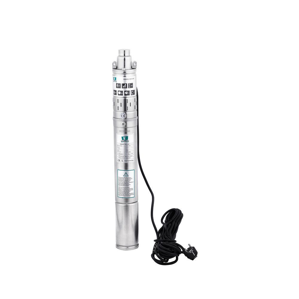 фото Насос глубинный шнековый Pumpman 3QGD2-125-0.55 кВт Нmax 125 м Qmax 1,8 куб.м 550 Вт