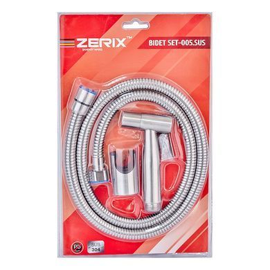 фото Набір для гігієнічного душу Zerix Bidet SET-005.SUS (нерж. сталь) (ZX5026)