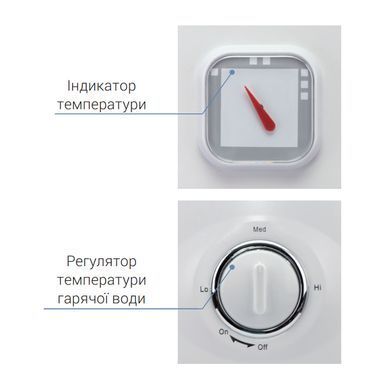 фотографія Водонагрівач електричний Thermo Alliance 50 л універсальний, мокрий ТЕН 1,5 кВт D50VH15Q2